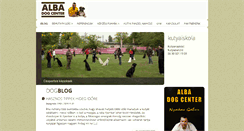 Desktop Screenshot of albadogcenter.hu